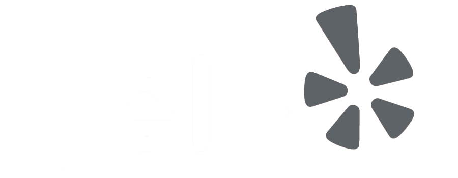 White with Gray Yelp Logo